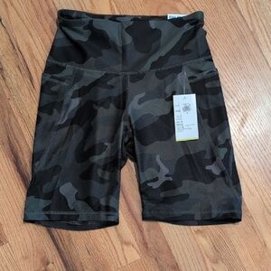Old Navy Black Camo Women's Bike Shorts